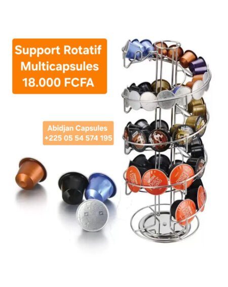 Support Rotatif multicapsules